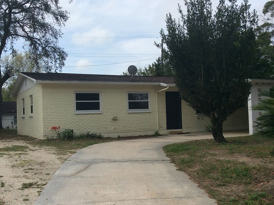 large fenced yard