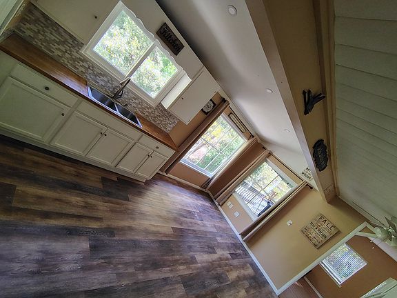 Huge kitchen and dining room