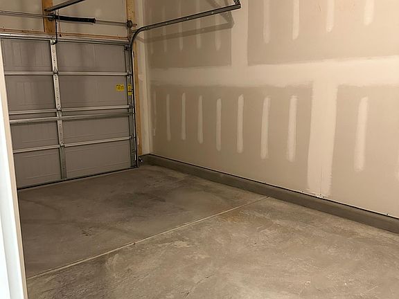 Spacious one car garage.