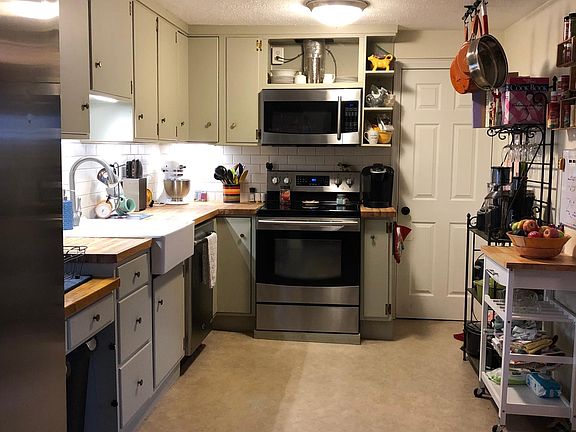 Kitchen view from mudroom