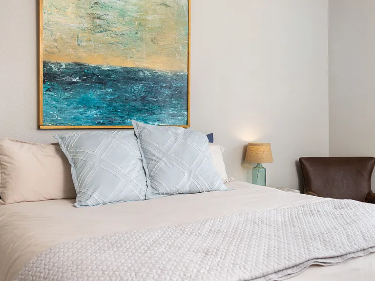 Master Bedroom (furniture pictured is for staging purposes only - unfurnished unit)