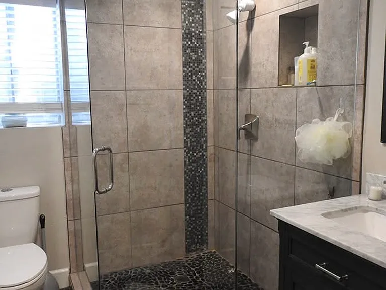 Basement bathroom