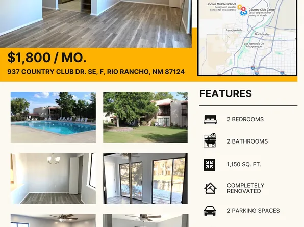 937 Country Club Dr SE APT F, Rio Rancho, NM 87124