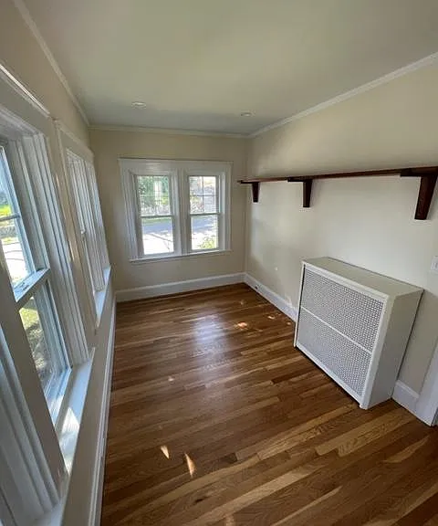 Handmade wooden shelf included