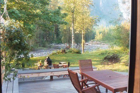 view from the deck