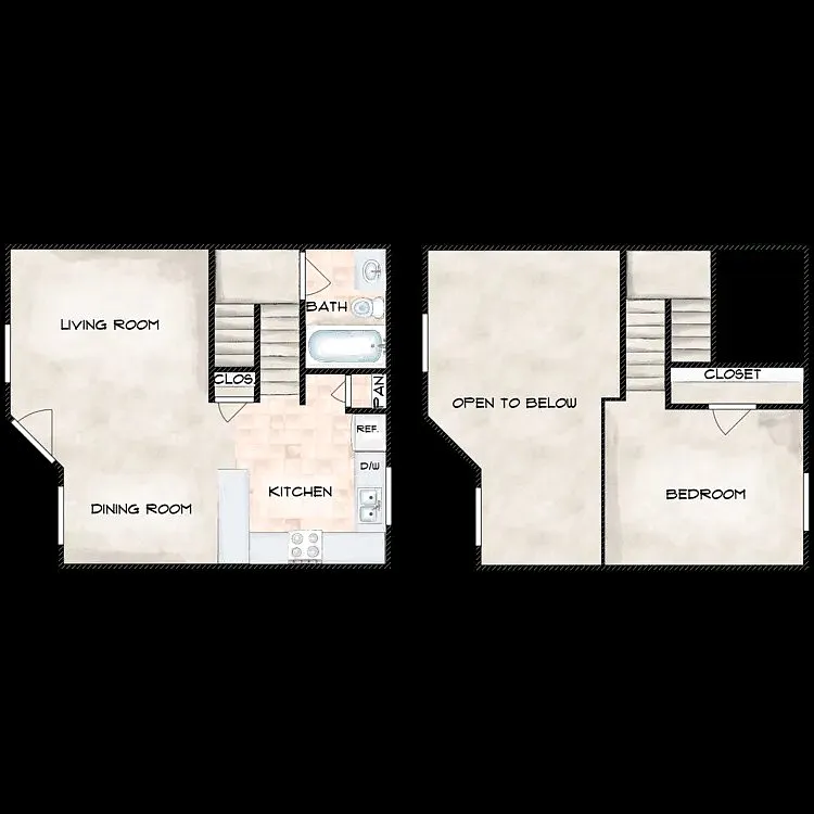 Floor plan Loft