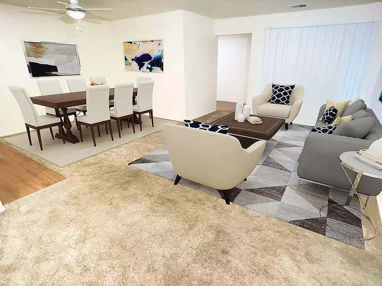Living and Dining Rooms