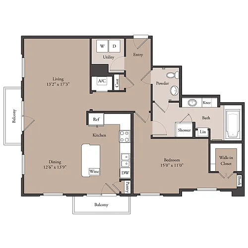 Floor plan The Stanmore