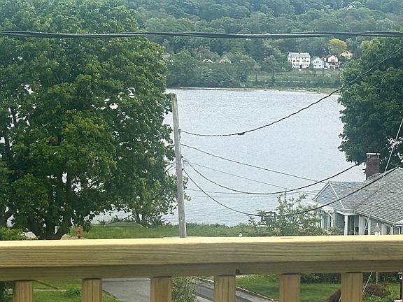 Water view from apartment