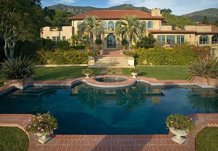 Main house + pool
