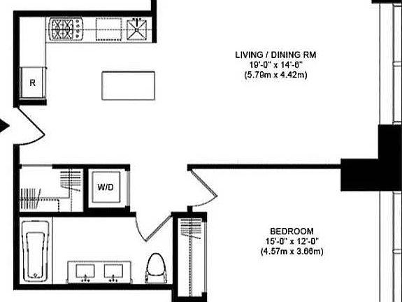 2nd image of 75 Wall St APT 18
