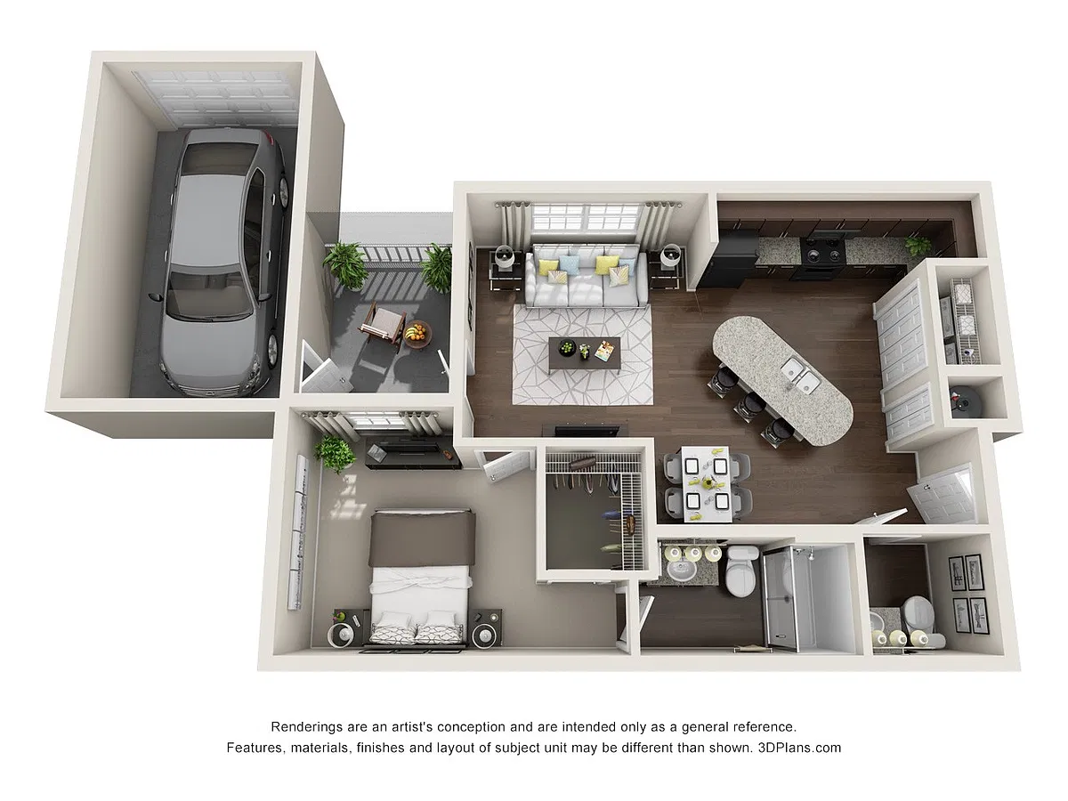 Floor plan Barcelona Garage