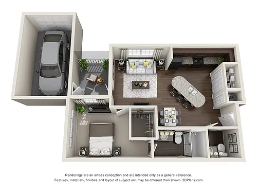 Floor plan Barcelona Garage