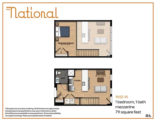 Floor plan 1N12-M