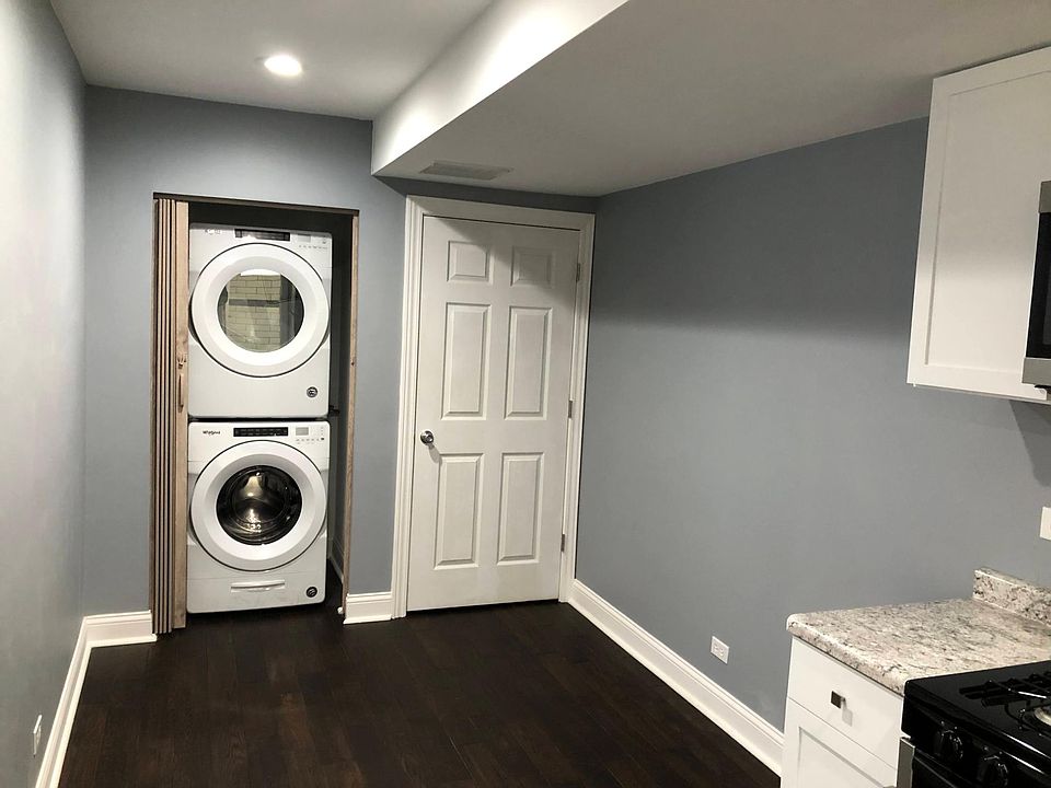 In-unit washer and dryer