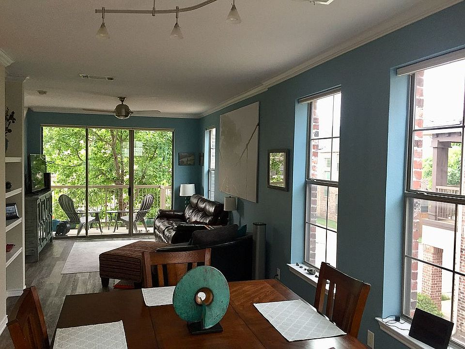 Dining and living areas