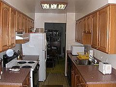Recently painted and updated kitchen