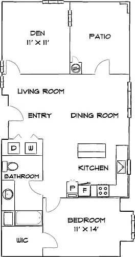 Floor plan Design 1D