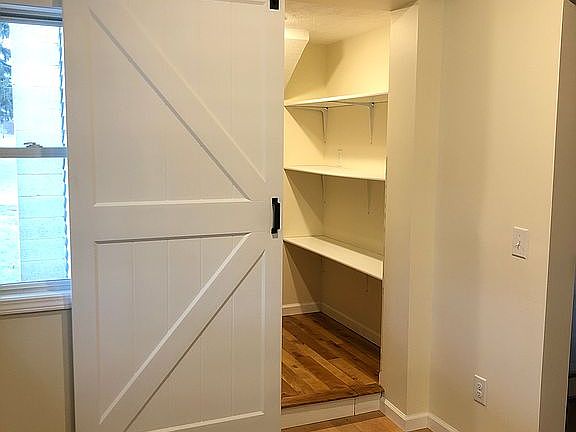 Pantry off kitchen