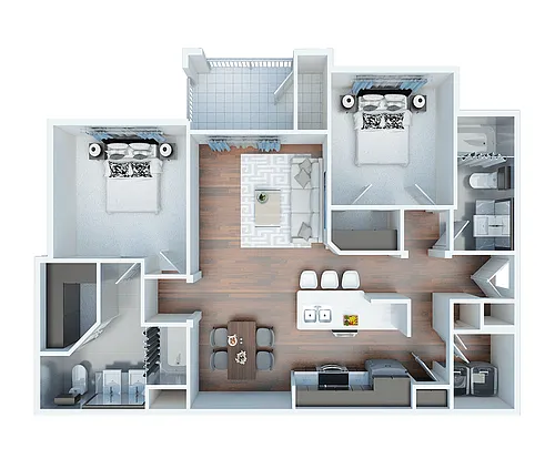 Floor plan B3