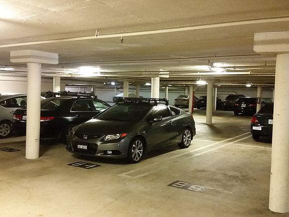 2 assigned spaces