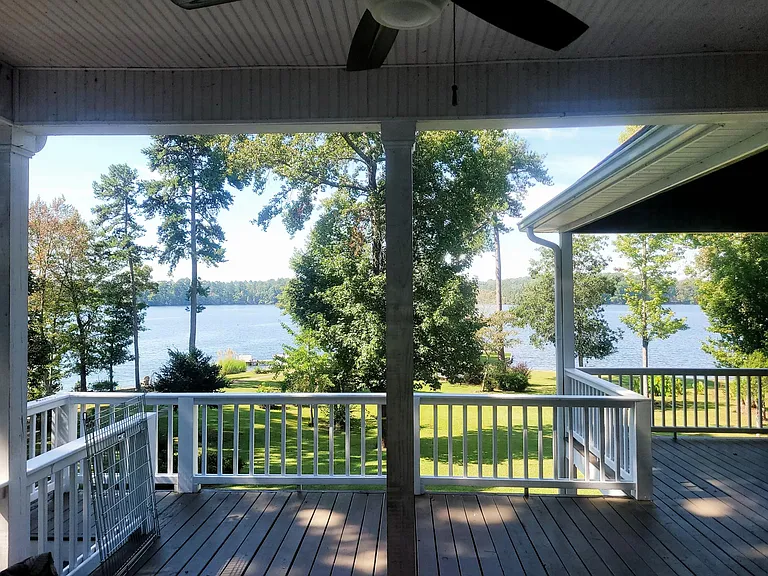View from primary bedroom, main floor.