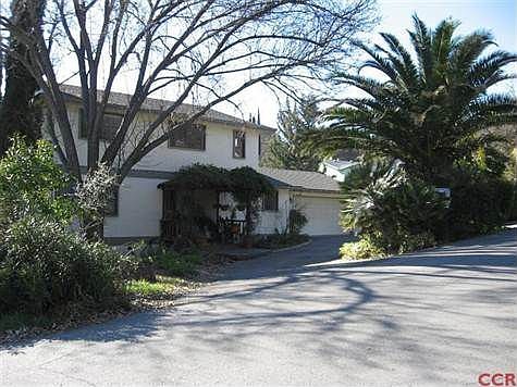 View of the house from the street.