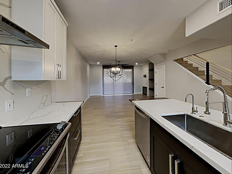 Kitchen into Living Room