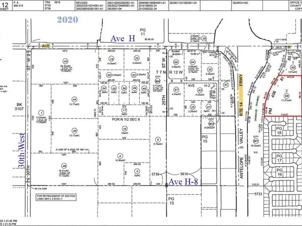 20th West & Ave #H4, Lancaster, CA 93534