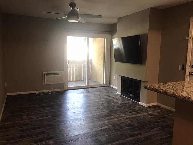 Living room and patio