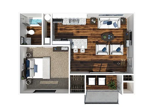 Floor plan White Birch