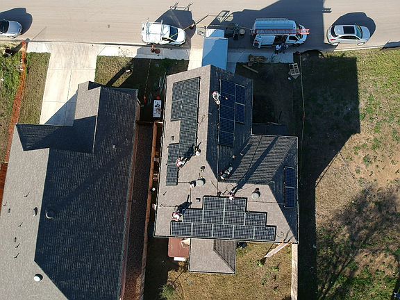Solar On Roof 