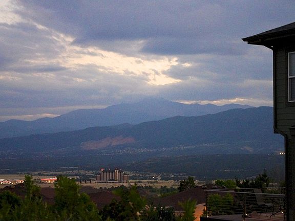 view from attached deck