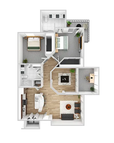 Floor plan B4 Renovated