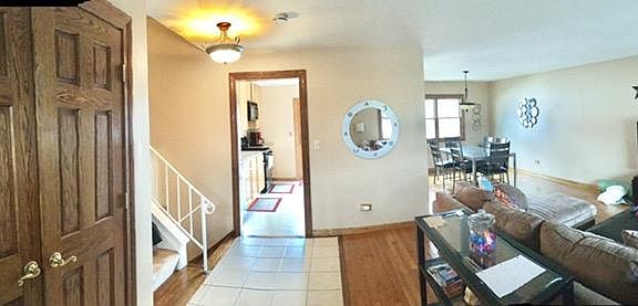 View from the front door entrance