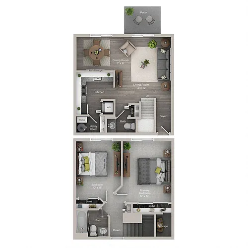 Floor plan C