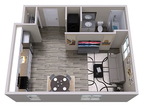 Floor plan The Quartz