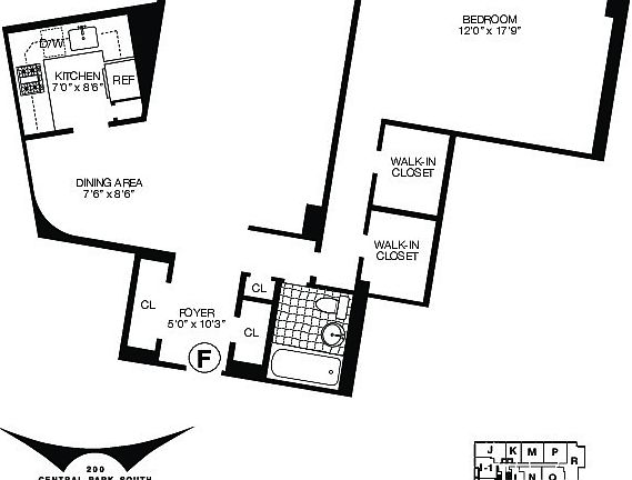 2nd image of 200 Central Park S APT 12F
