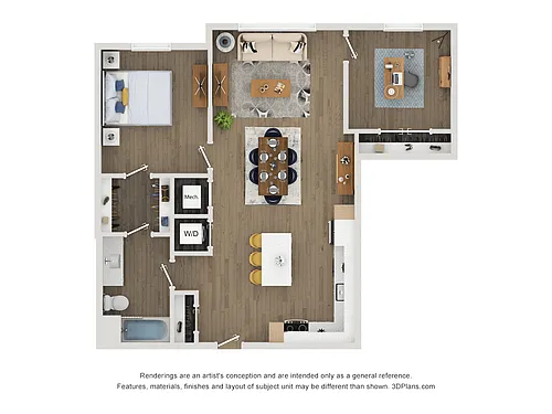 Floor plan A19
