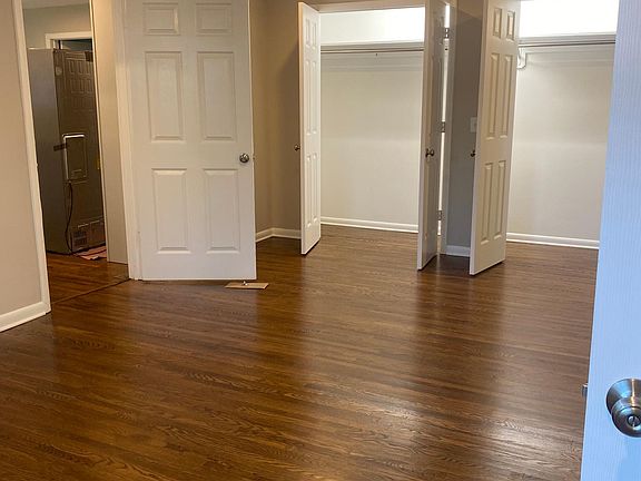 Master bedroom with huge closet...master bath in door to right...door to the left is kitchen