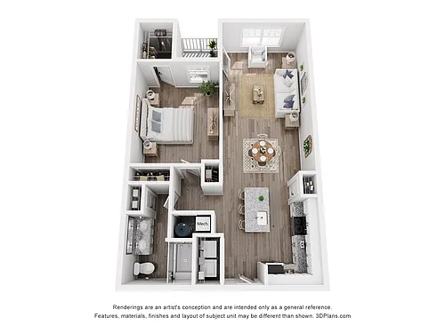 Floor plan Sunset
