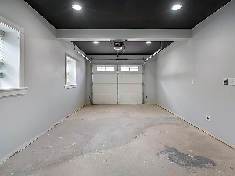 Garage is to be utilized for storage space ONLY.