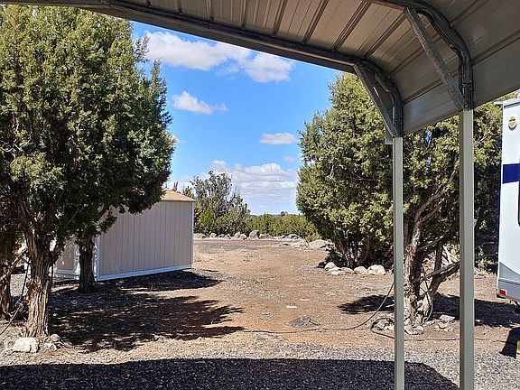 Inside Carport View