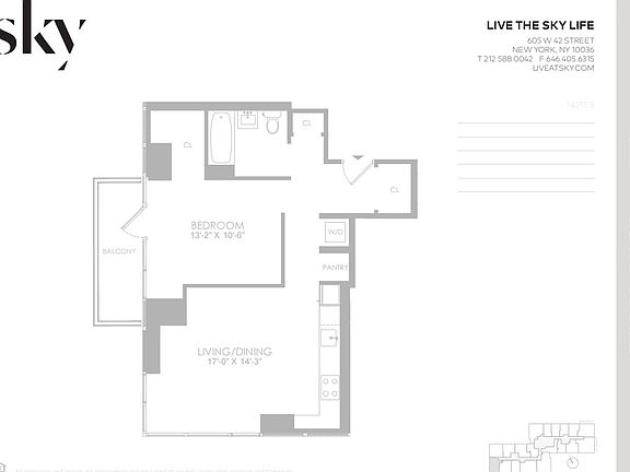 2nd image of 605 W 42nd St APT 56S