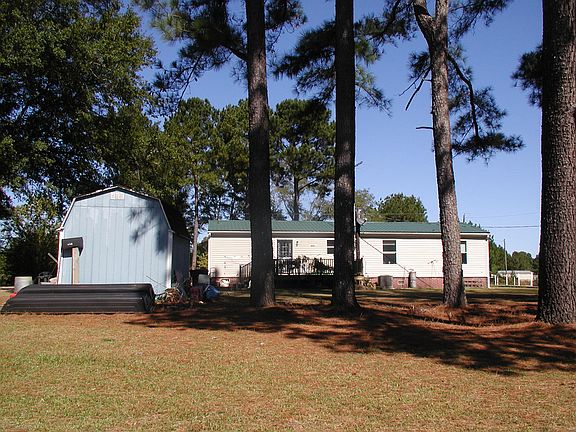 View from pond/back of house