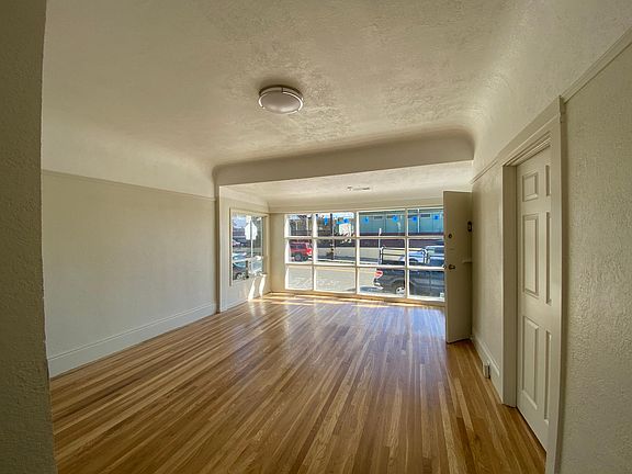 view of living room from the hallway