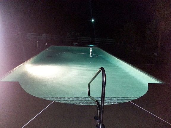 Pool at Night