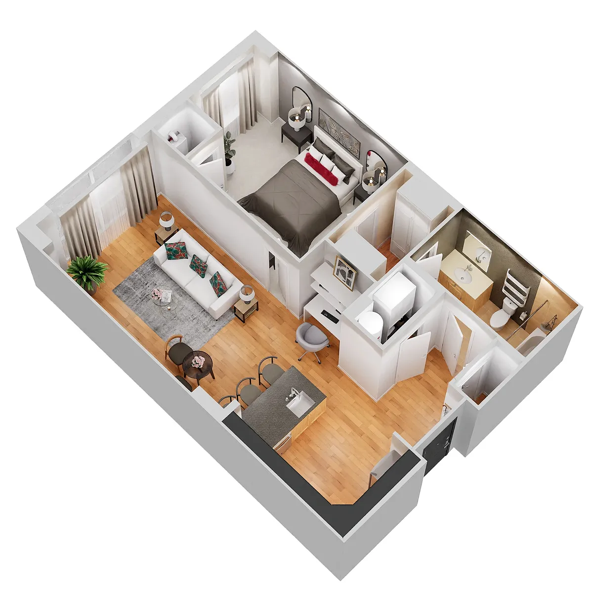 Floor plan A05