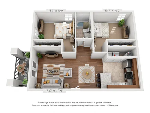 Floor plan Bella Vista