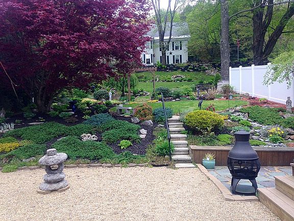Private back yard